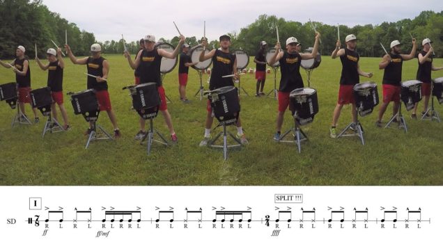 2016-Madison-Scouts-Snares-LEARN-THE-MUSIC-to-Overture