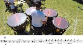 2018-Madison-Scouts-Timpani-LEARN-THE-MUSIC-to-Racing-Heart