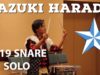 Kazuki-Harada-4th-Place-2019-Snare-Solo-HQ-Audio