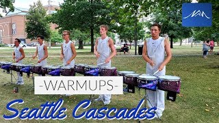 Seattle-Cascades-2019-Drumline-Finals-Week-Warmup