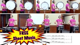 EMC-Drumline-Warm-Up-Exercises-FREE-SHEET-MUSIC