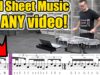How-to-add-SCROLLING-SHEET-MUSIC-to-your-video