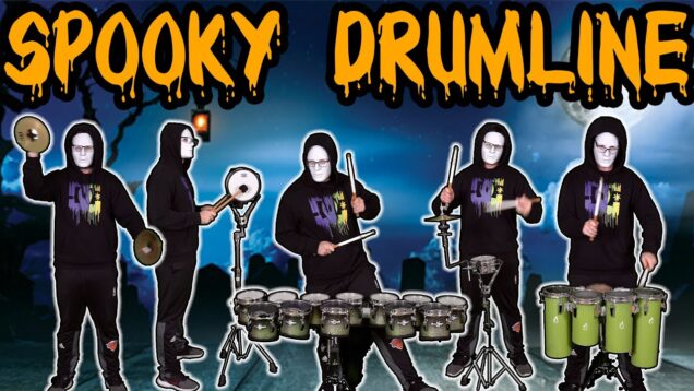 I-Made-a-SPOOKY-Drumline-out-of-Spock-Drums-and-8-Splash-Cymbals