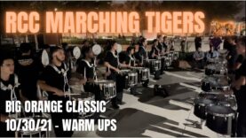 RCC-Fall-Drumline-2021-1030-Big-Orange-Classic-Warm-Ups