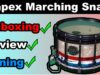 Mapex-Marching-Snare-Unboxing-Review-and-Tuning-Lesson