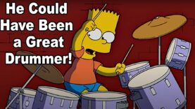 Bart-Simpsons-Tragically-Short-Drumming-Career