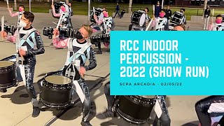 RCC-Indoor-Percussion-2022-Show-Run-Through