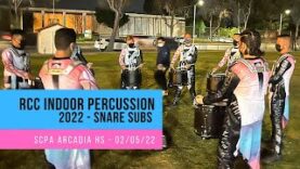 RCC-Indoor-Percussion-2022-Snare-Subs
