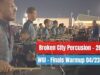 Broken-City-Percussion-2022-WGI-Finals-Warm-Up