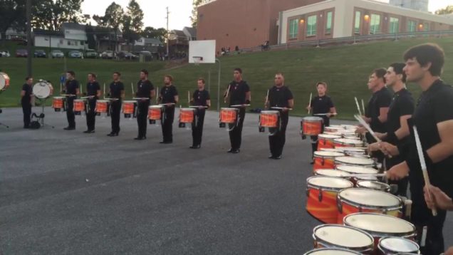 Reading-Buccaneers-8.27.2016-Full-Battery-Paradiddles