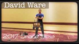 David-Ware-2017-Snare-Solo
