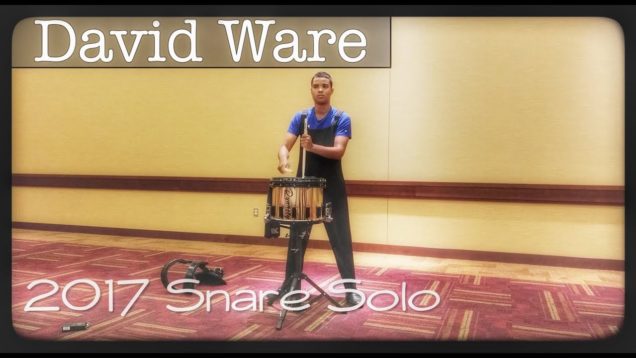 David-Ware-2017-Snare-Solo