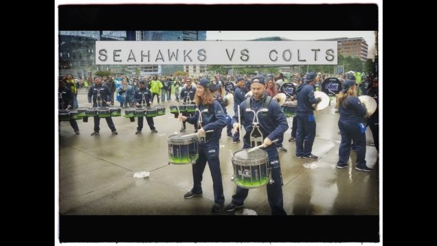 Seahawks-vs-Colts-Blue-Thunder-Gameday-Ready-2017-Snare-Solo