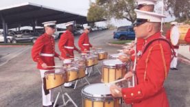 USMC-Drum-Bugle-Corps-Drumline-2018