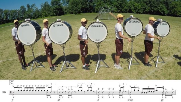 2018-Madison-Scouts-Basses-LEARN-THE-MUSIC-to-Racing-Heart