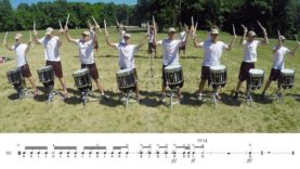 2018-Madison-Scouts-Snares-LEARN-THE-MUSIC-to-Racing-Heart
