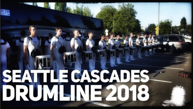 Seattle-Cascades-Drumline-2018-in-the-Lot-July-Renton-Show