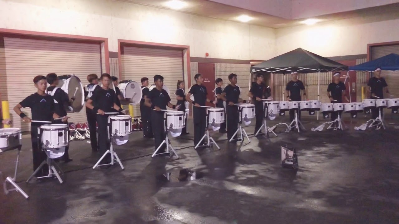 Ayala HS Fall drumline 2018