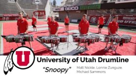 Learn-the-Music-University-of-Utah-Drumline-Tenors-Snoopy