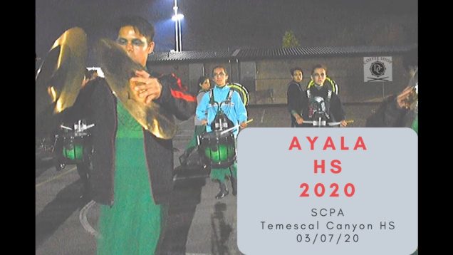 Ayala-HS-Drumline-2020-Show-Music-1