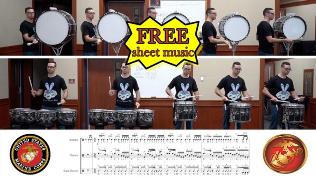 USMC-Drum-Cadences-Learn-the-Beats-Episode-14-DigitalDrumlineProject