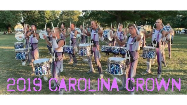 2019-Carolina-Crown-Drumline-last-rep-of-the-year-at-Finals