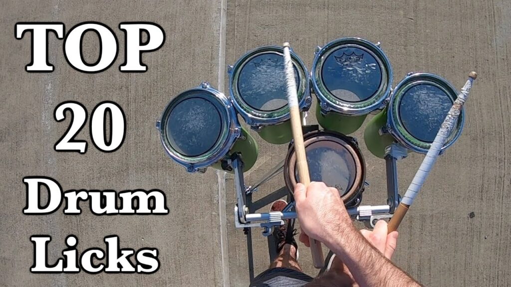 Top 20 Drum Licks that you've NEVER seen before