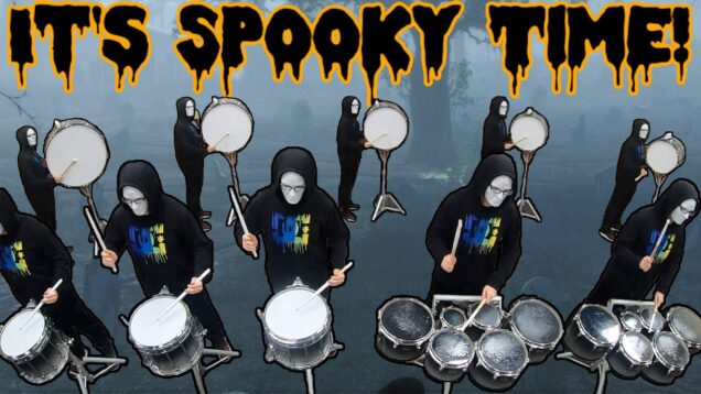 Spooky-Scary-Skeletons-Drum-Cadence-INSANE-REMIX