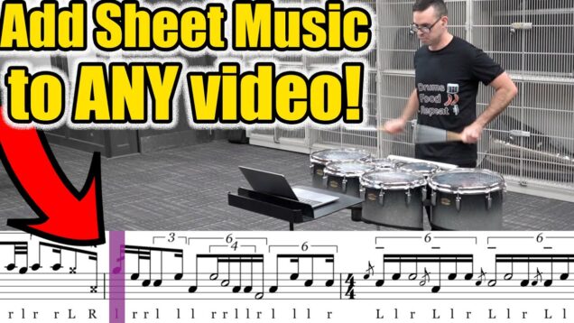 How-to-add-SCROLLING-SHEET-MUSIC-to-your-video