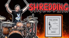 SHREDDING-Stick-Control-on-the-Double-Bass-Drum