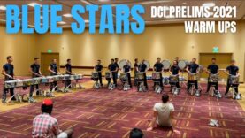 Blue-Stars-Drumline-2021-DCI-Prelims-Warm-Ups