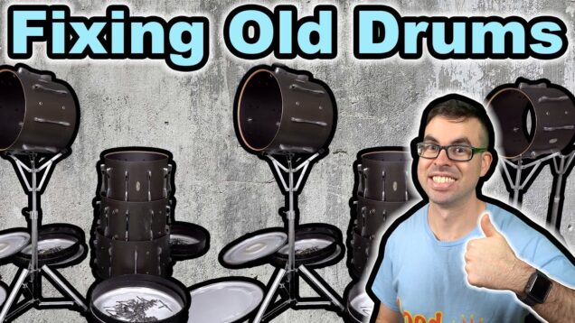 Making-Old-Drums-SoundLook-Like-New-Drums