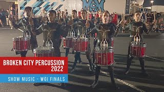 Broken-City-Percussion-2022-WGI-Finals-Show-Music