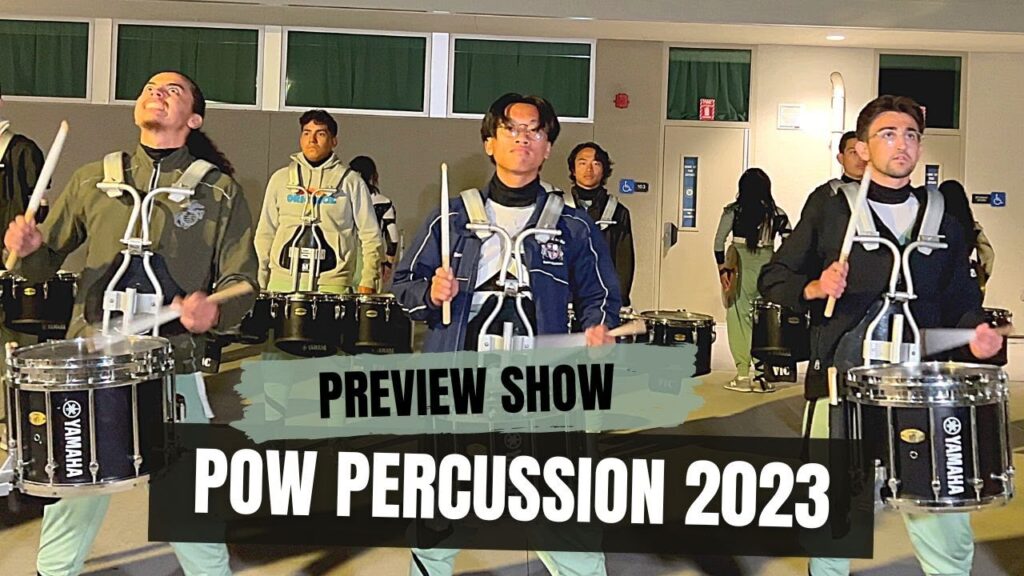 POW Percussion 2023 Show Music