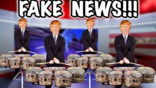 Donald-Trump-Drumline-IS-BACK-Fake-News