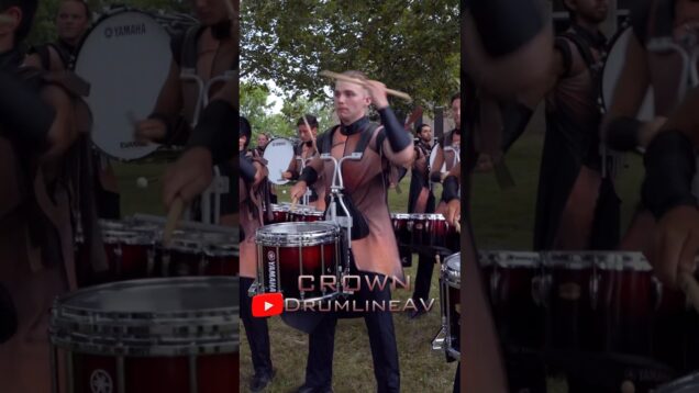 Crown-Drums-with-this-silky-smooth-beats-dci2024-drumline-drumcorps