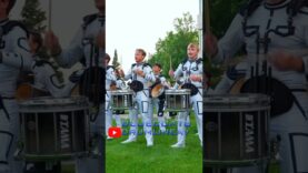 2025-Bluecoats-Snare-Break-in-uniform-dci2025-drumline-drumcorps-dci