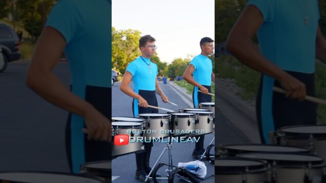Boston-Crusaders-ramming-some-serious-beats-dci2025-drumline-drumcorps